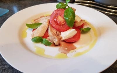 mozzarella tomatos with chicken