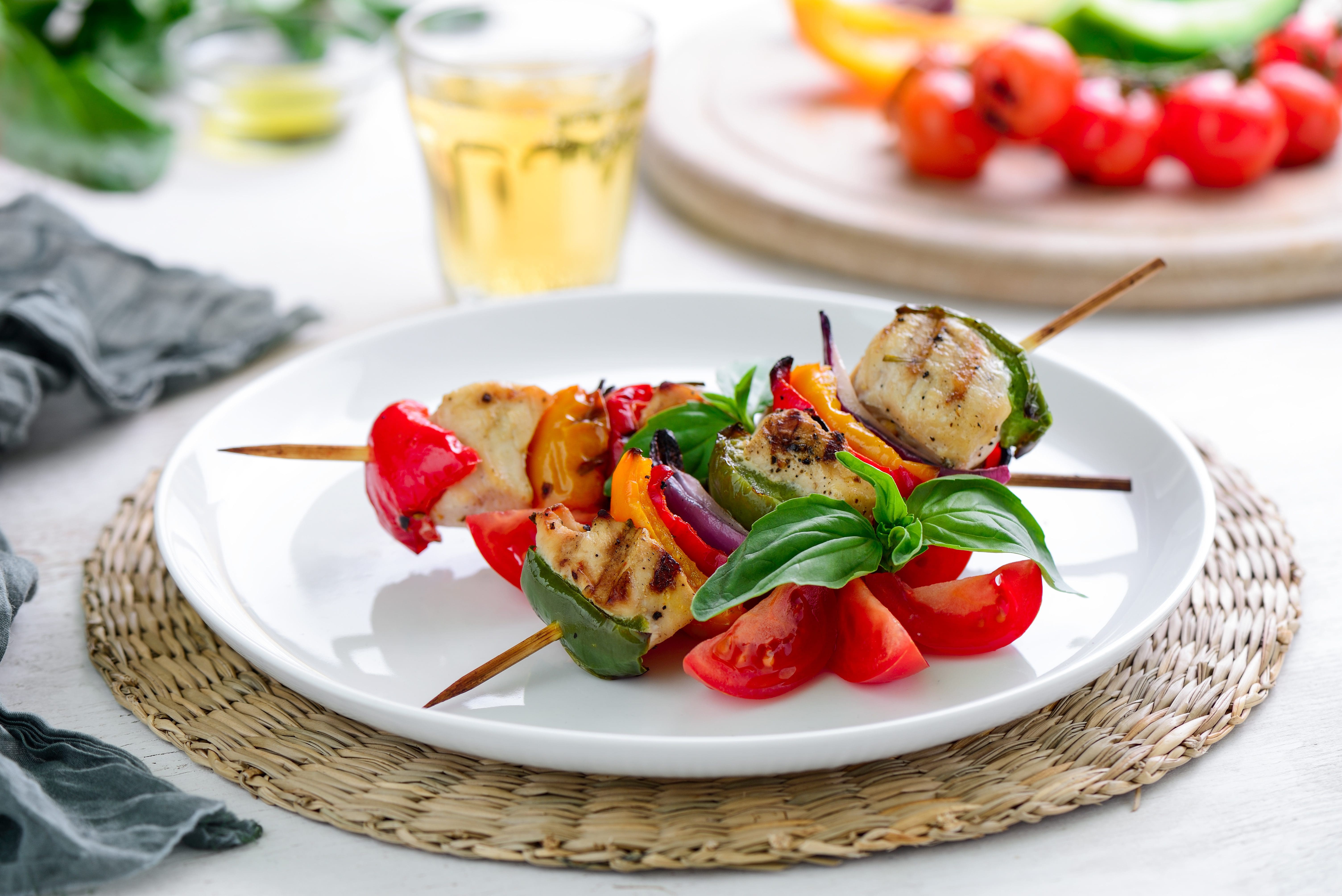 CHICKEN KEBABS