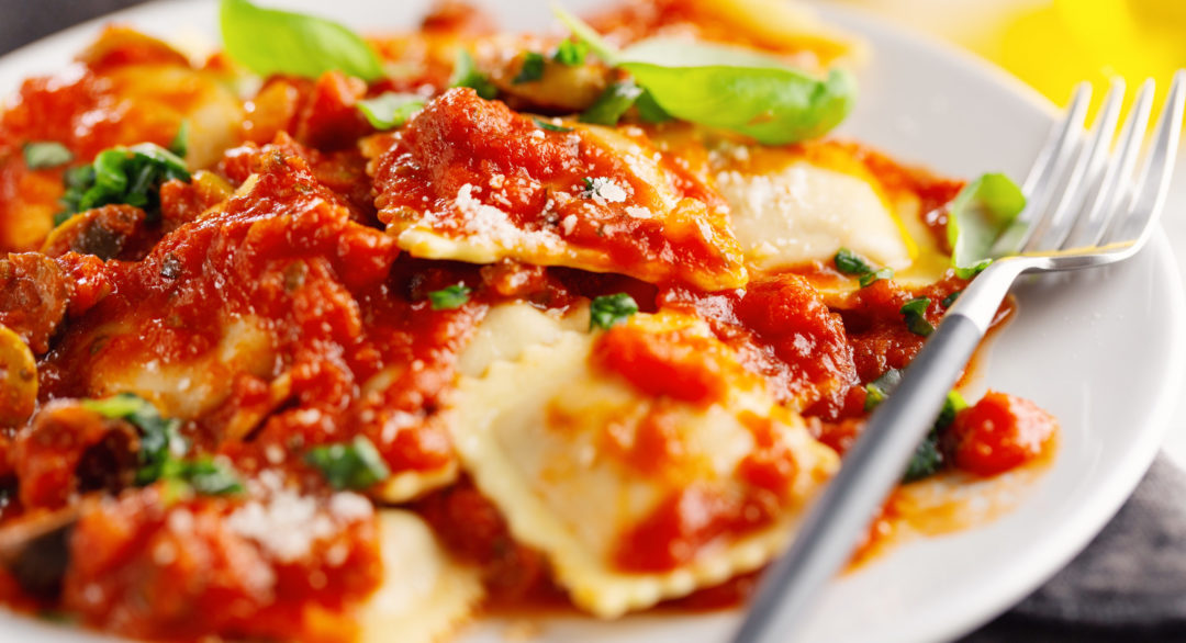 SPINACH & RICOTTA RAVIOLI - Paul Wallace Fitness